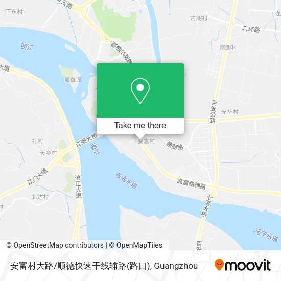 安富村大路/顺德快速干线辅路(路口) map