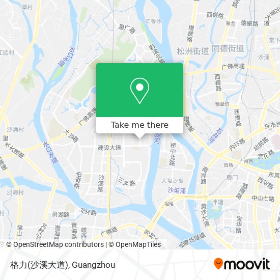 格力(沙溪大道) map