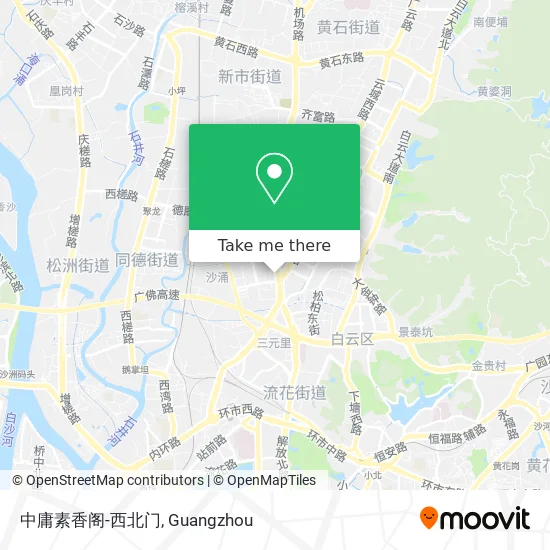 中庸素香阁-西北门 map
