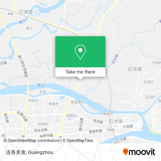 连香美食 map