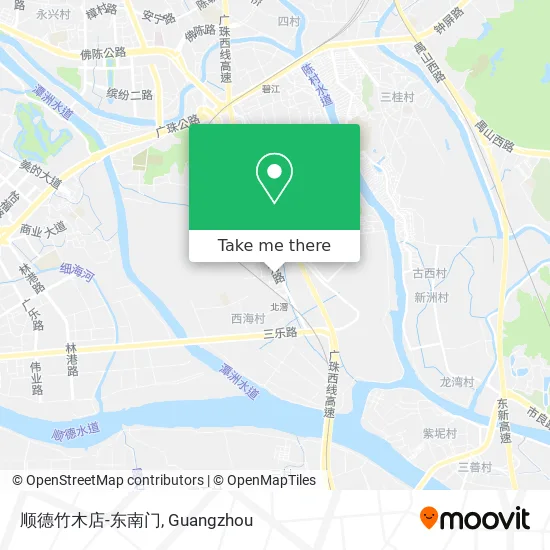 顺德竹木店-东南门 map