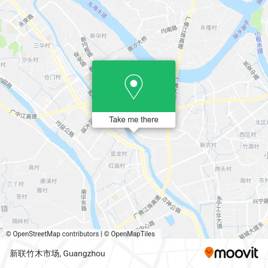 新联竹木市场 map