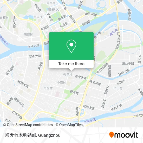 顺发竹木购销部 map