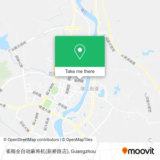 雀顺全自动麻将机(新桥路店) map