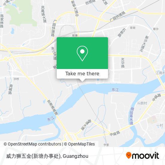 威力狮五金(新塘办事处) map