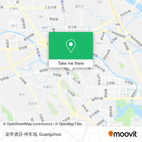 皇帝酒店-停车场 map