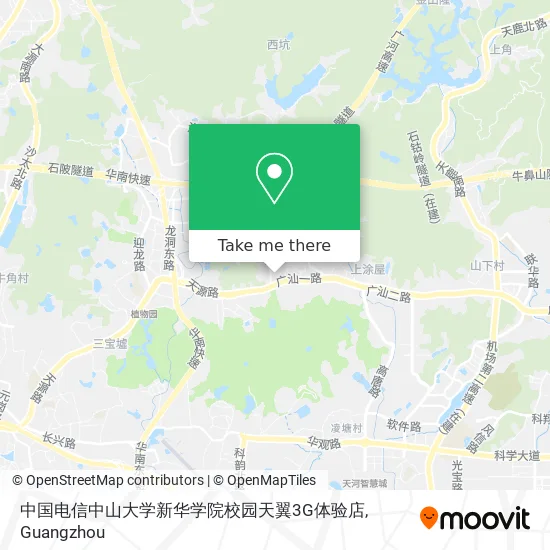 中国电信中山大学新华学院校园天翼3G体验店 map
