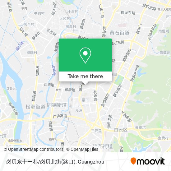 岗贝东十一巷/岗贝北街(路口) map