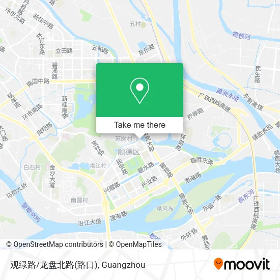 观绿路/龙盘北路(路口) map
