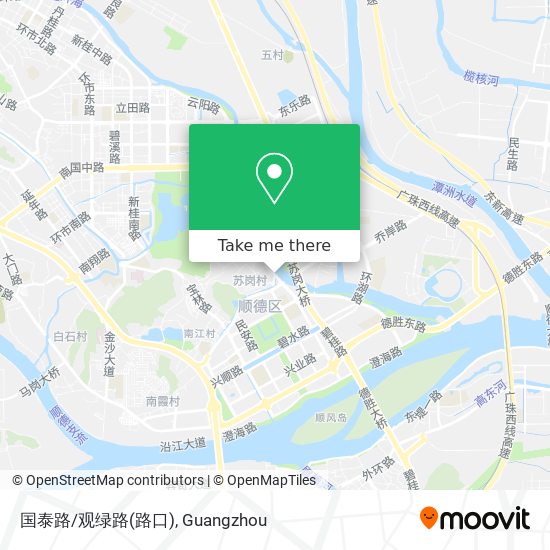 国泰路/观绿路(路口) map