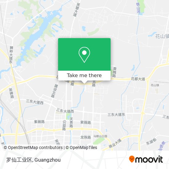 罗仙工业区 map