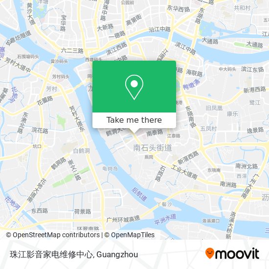 珠江影音家电维修中心 map