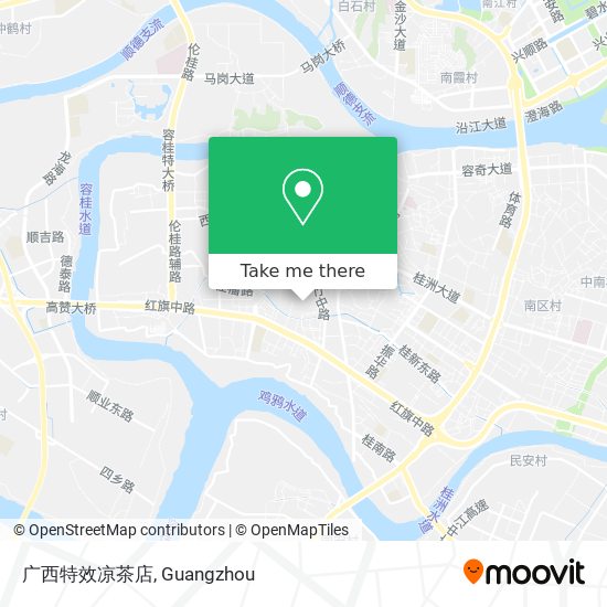 广西特效凉茶店 map