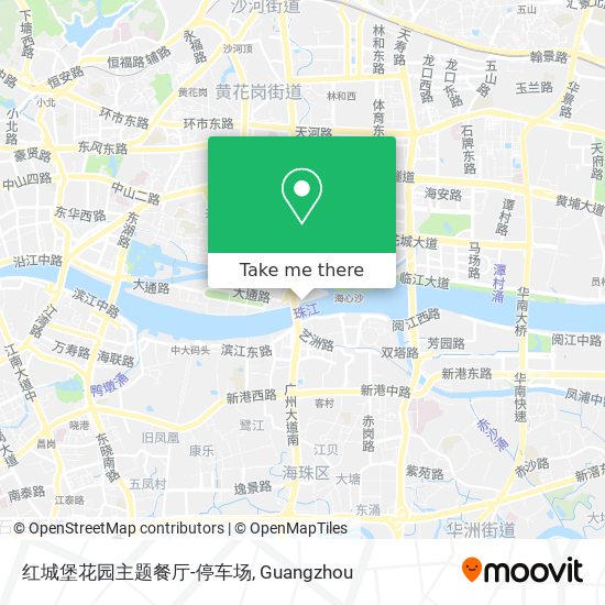 红城堡花园主题餐厅-停车场 map