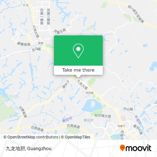 九龙地胆 map