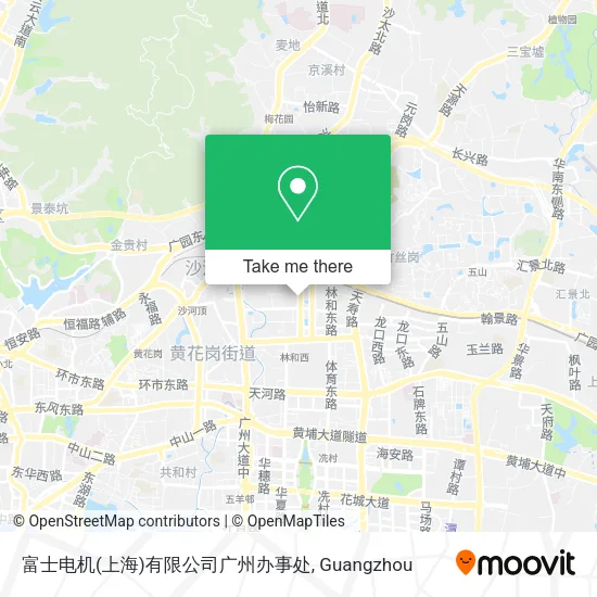 富士电机(上海)有限公司广州办事处 map
