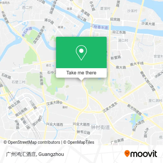 广州鸿汇酒庄 map