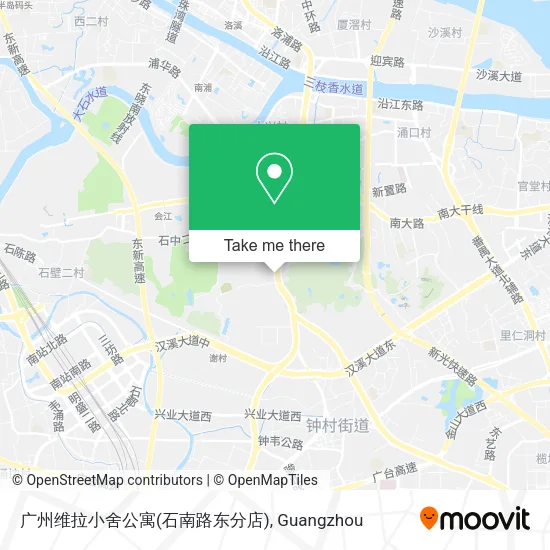 广州维拉小舍公寓(石南路东分店) map