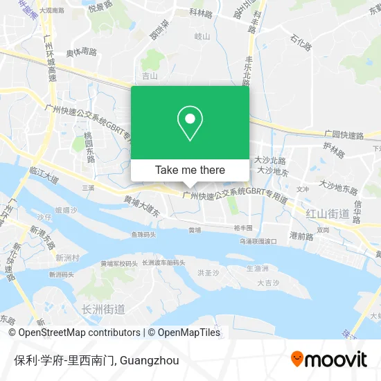 保利·学府-里西南门 map