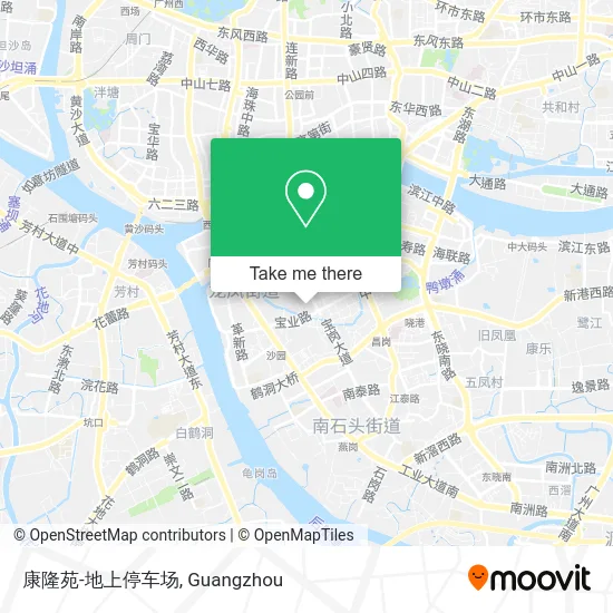 康隆苑-地上停车场 map