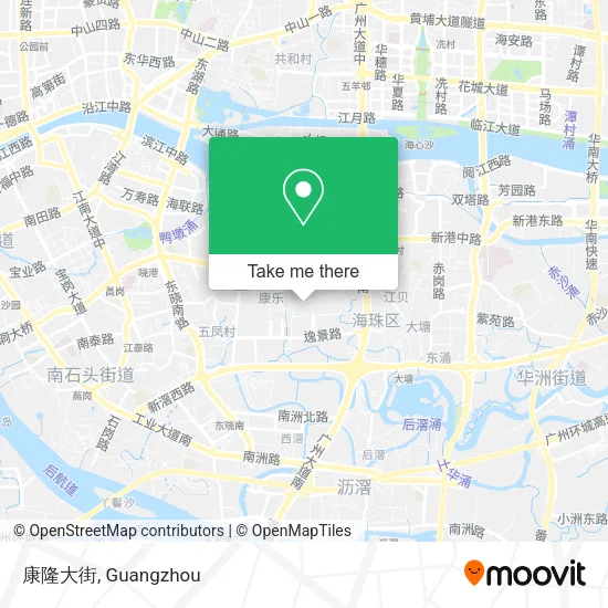 康隆大街 map