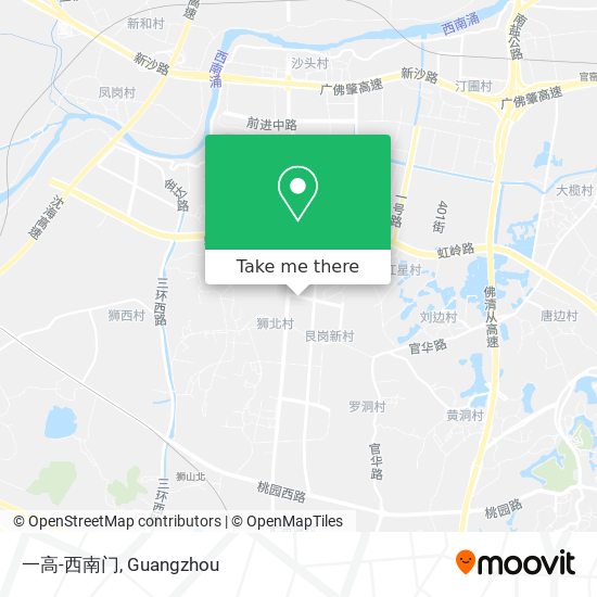 一高-西南门 map
