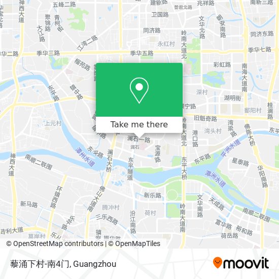 藜涌下村-南4门 map