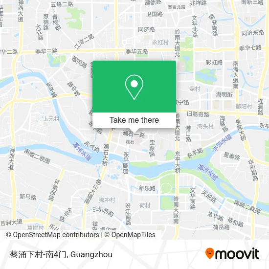 藜涌下村-南4门 map