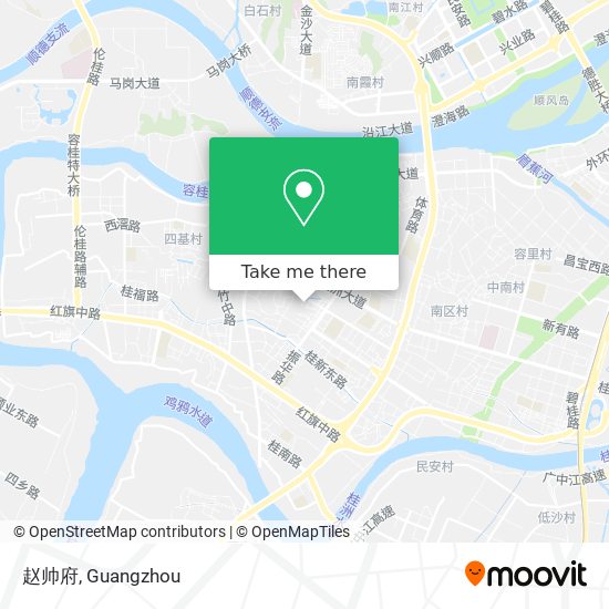 赵帅府 map