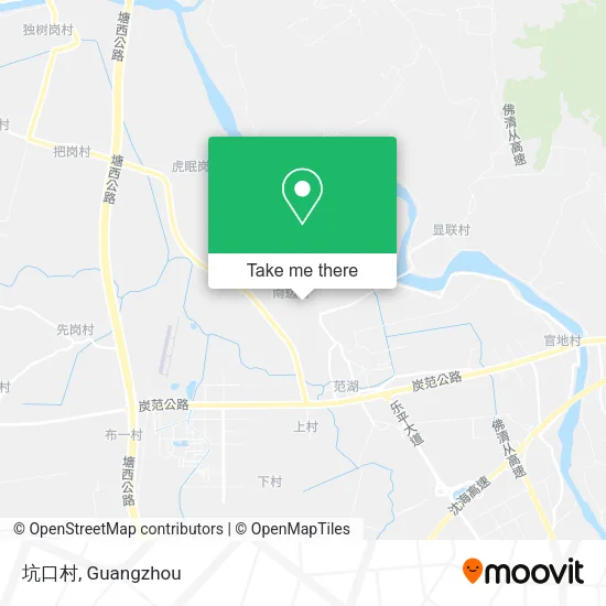 坑口村 map