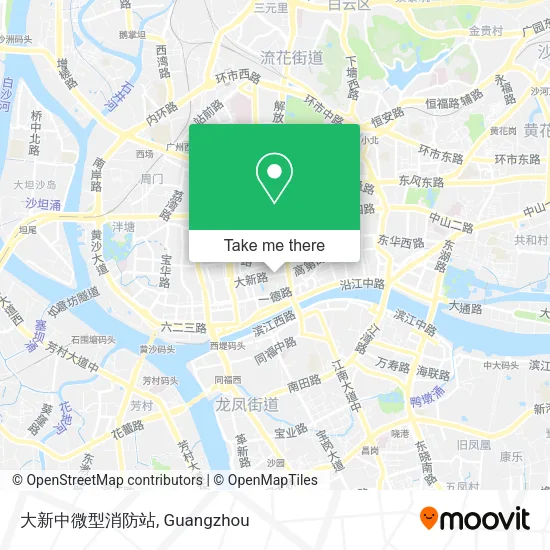 大新中微型消防站 map