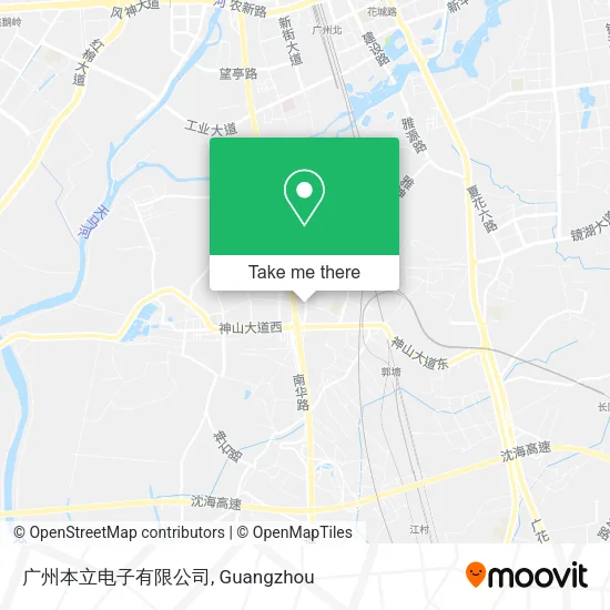 广州本立电子有限公司 map