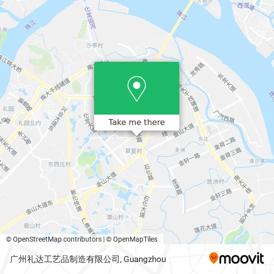 广州礼达工艺品制造有限公司 map