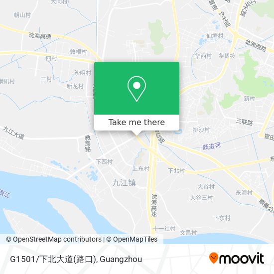 G1501/下北大道(路口) map