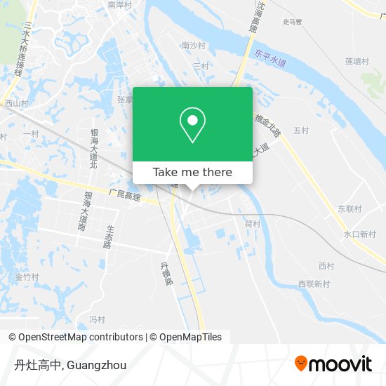 丹灶高中 map
