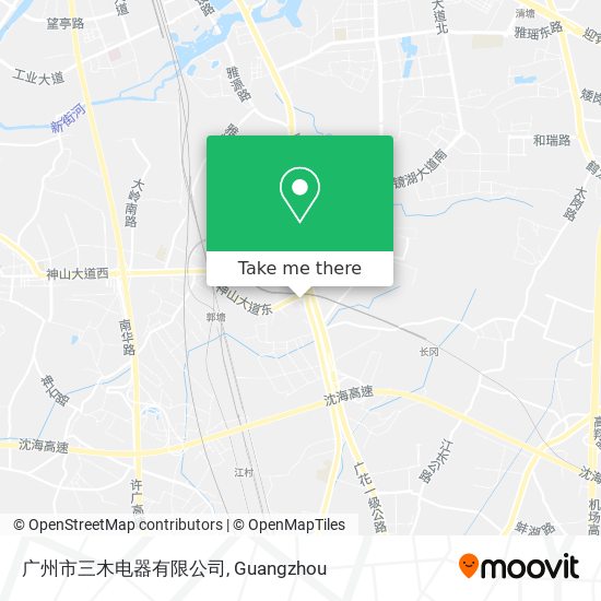 广州市三木电器有限公司 map