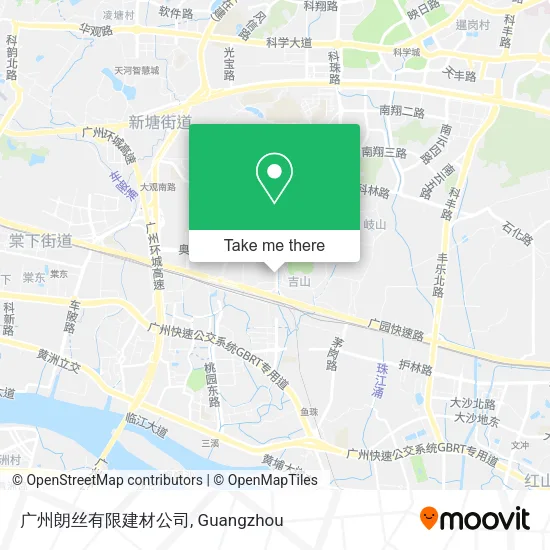 广州朗丝有限建材公司 map