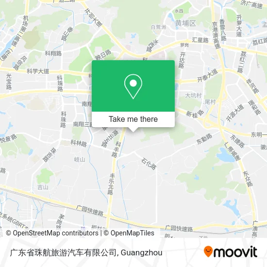 广东省珠航旅游汽车有限公司 map