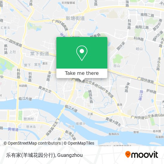 乐有家(羊城花园分行) map