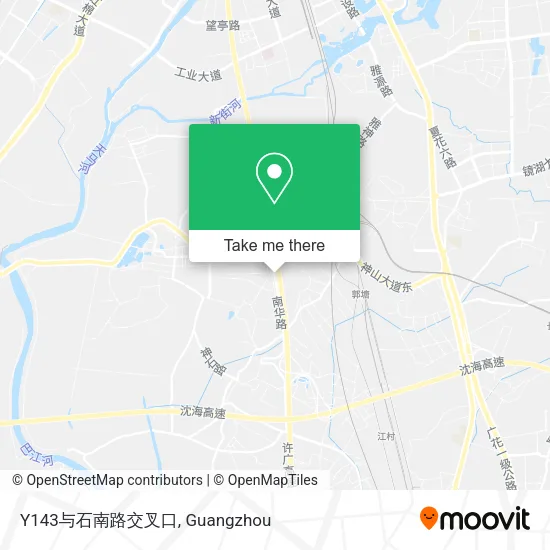 Y143与石南路交叉口 map