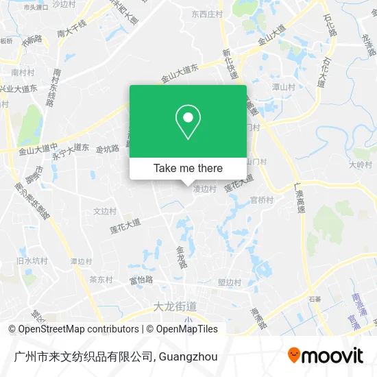 广州市来文纺织品有限公司 map