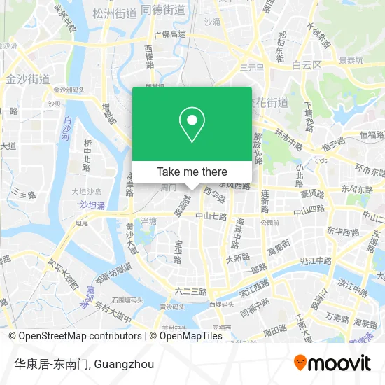 华康居-东南门 map