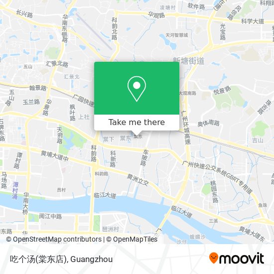 吃个汤(棠东店) map