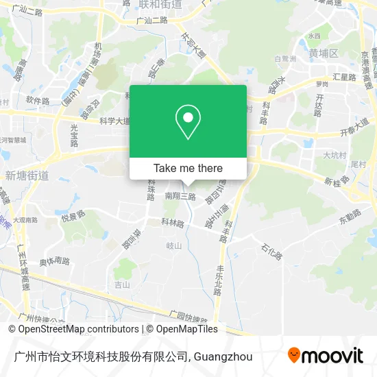 广州市怡文环境科技股份有限公司 map