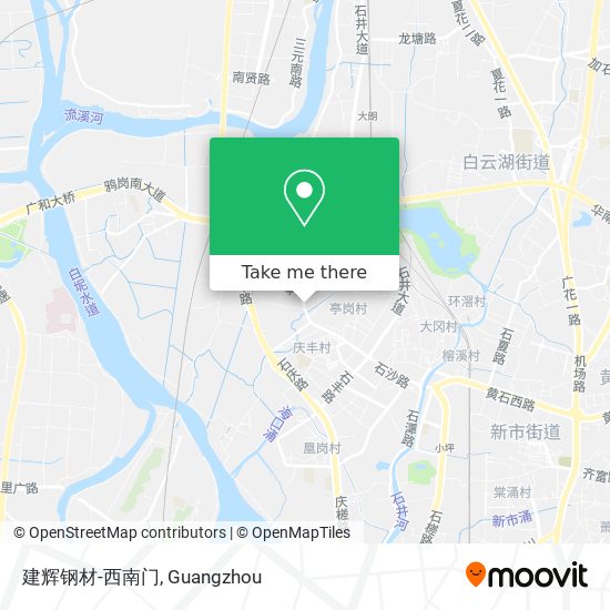 建辉钢材-西南门 map