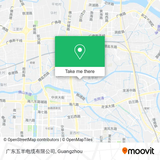 广东五羊电缆有限公司 map