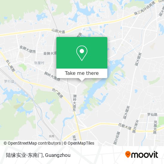 陆缘实业-东南门 map