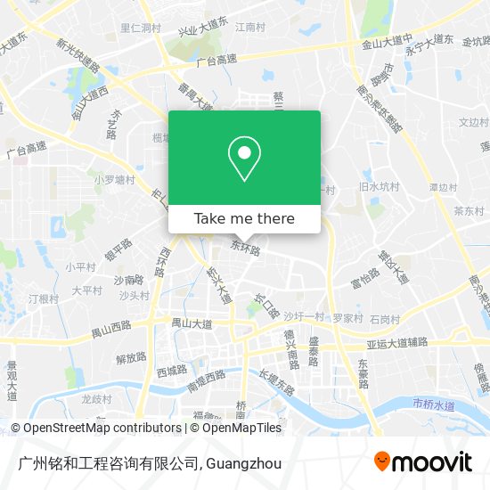 广州铭和工程咨询有限公司 map