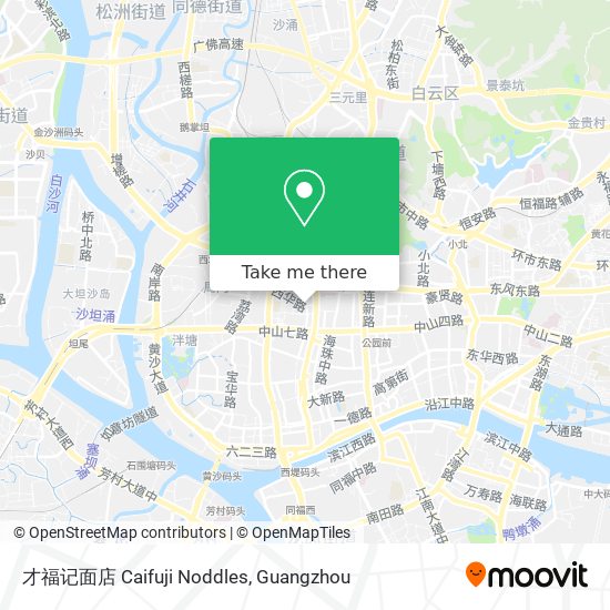 才福记面店 Caifuji Noddles map