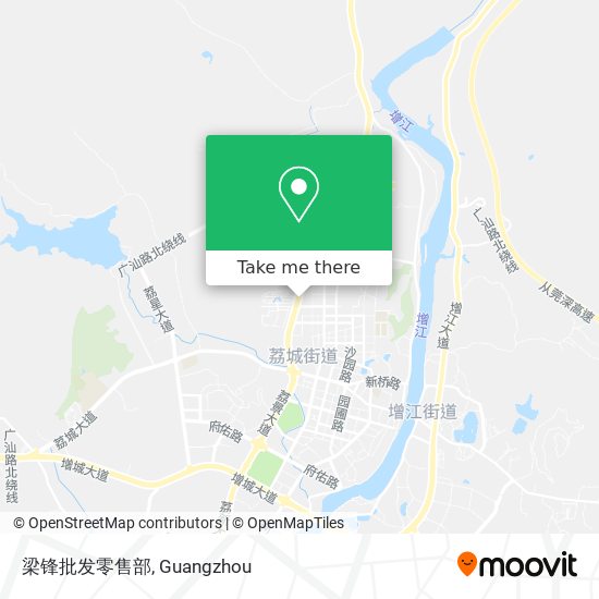 梁锋批发零售部 map